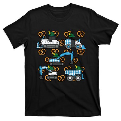 Oktoberfest Construction Vehicles German T-Shirt