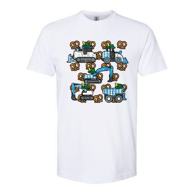 Oktoberfest Construction Vehicles German Softstyle® CVC T-Shirt