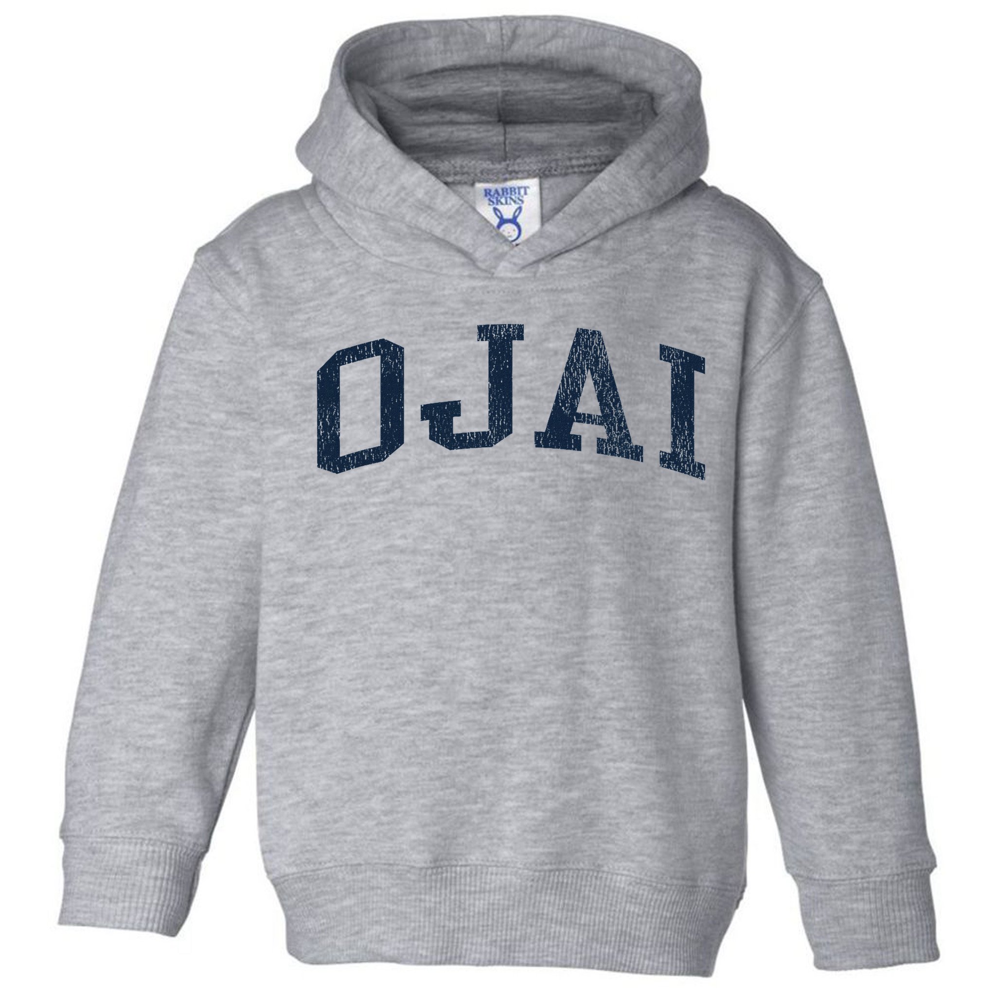 Ojai Ca Vintage Athletic Sports Jsn2 Print Toddler Hoodie