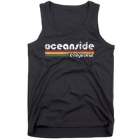 Oceanside California Vintage 70S 80S Retro Style Tank Top