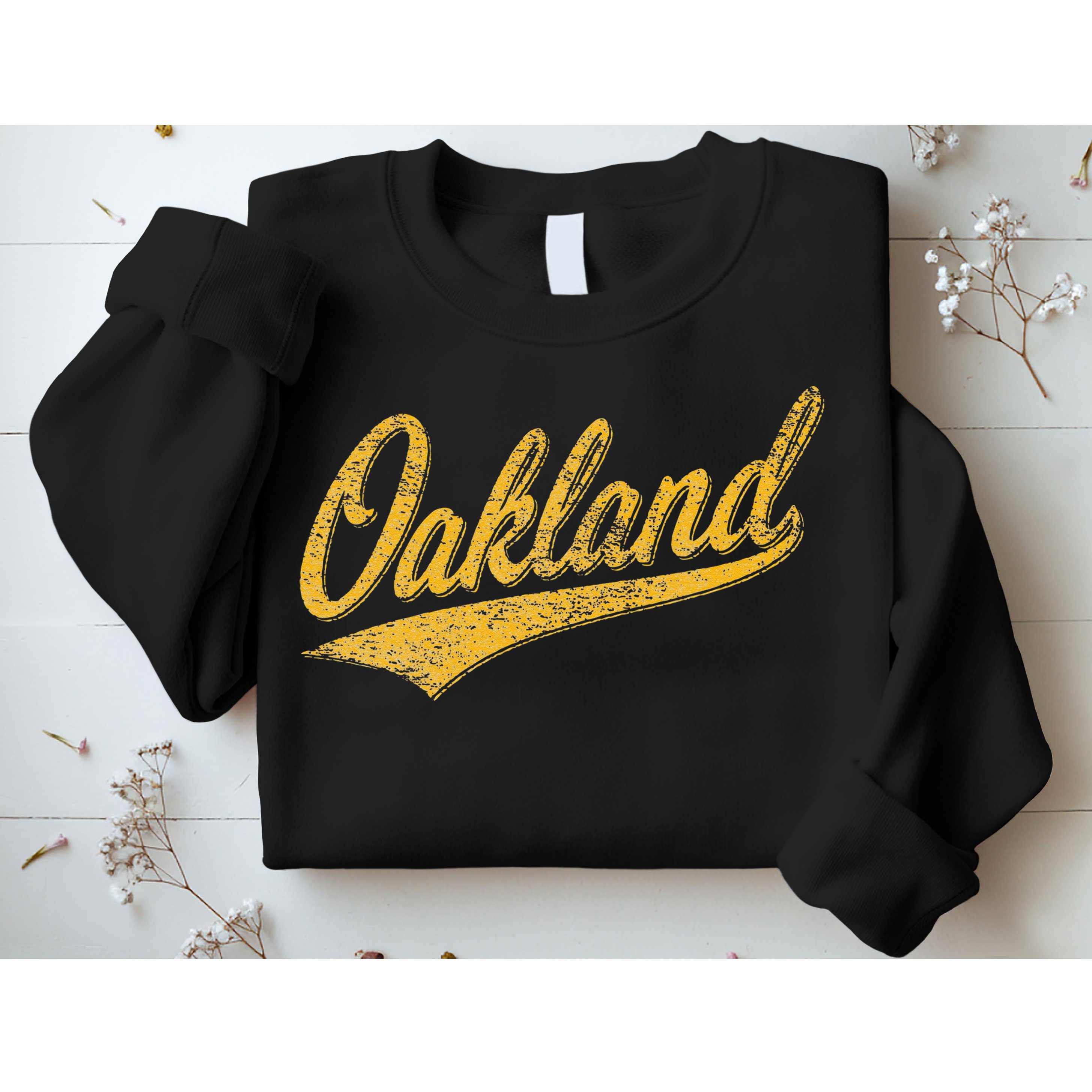 OAKLAND CALIFORNIA VARSITY SCRIPT CLASSIC SPORT JERSEY STYLE Sweatshirt