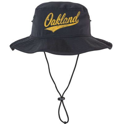 OAKLAND CALIFORNIA VARSITY SCRIPT CLASSIC SPORT JERSEY STYLE Bucket Hat