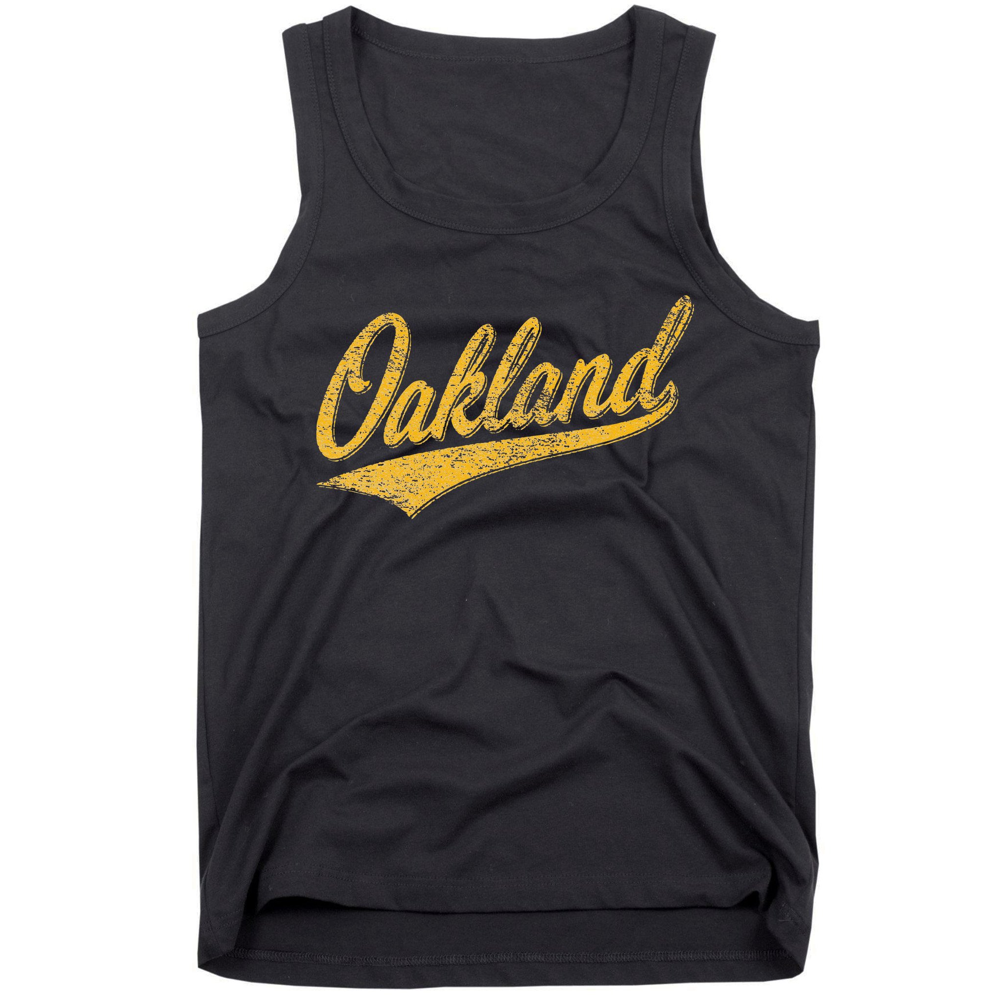 OAKLAND CALIFORNIA VARSITY SCRIPT CLASSIC SPORT JERSEY STYLE Tank Top
