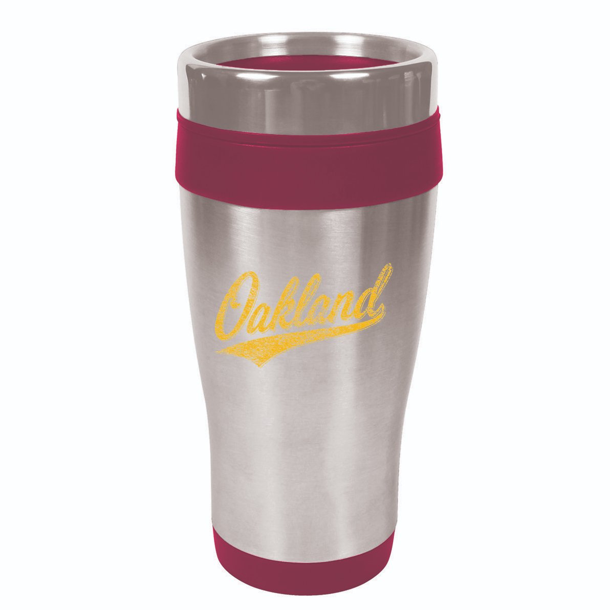 OAKLAND CALIFORNIA VARSITY SCRIPT CLASSIC SPORT JERSEY STYLE 16oz Travel Tumbler