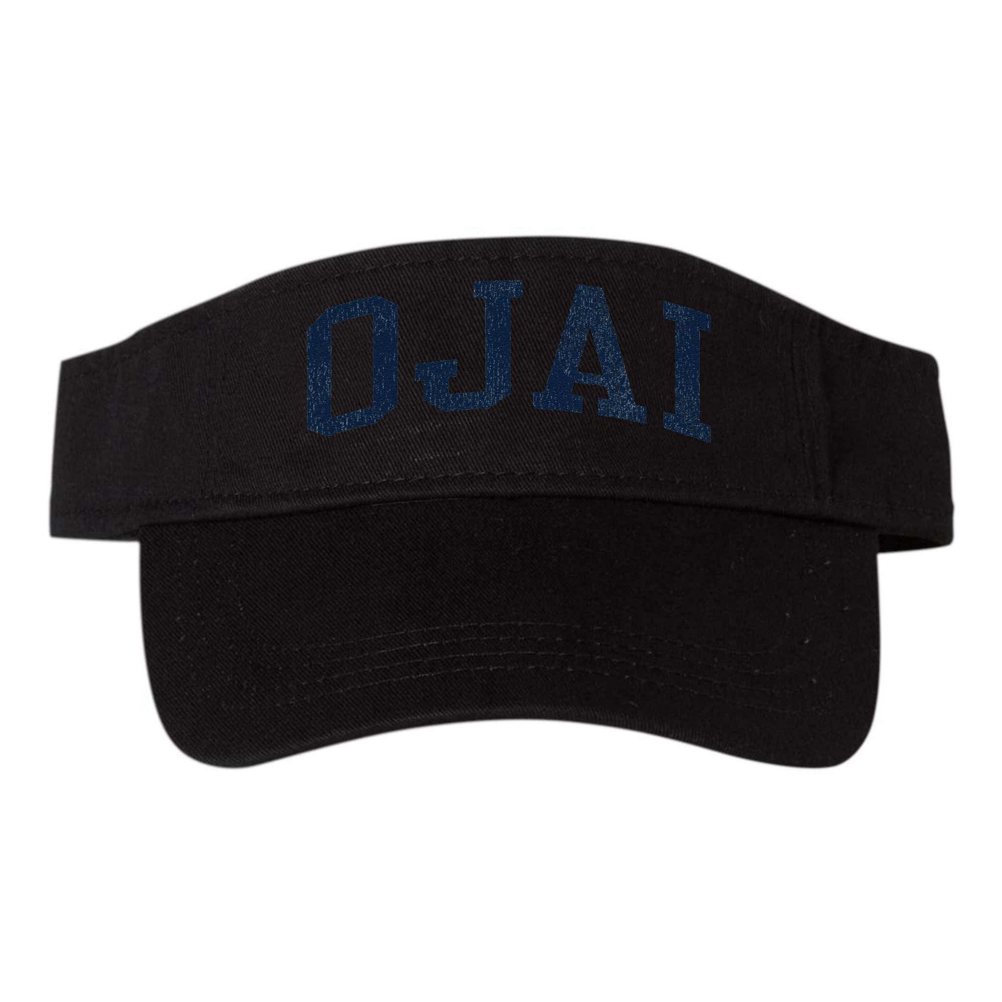 Ojai Ca Vintage Athletic Sports Jsn2 Print Visor