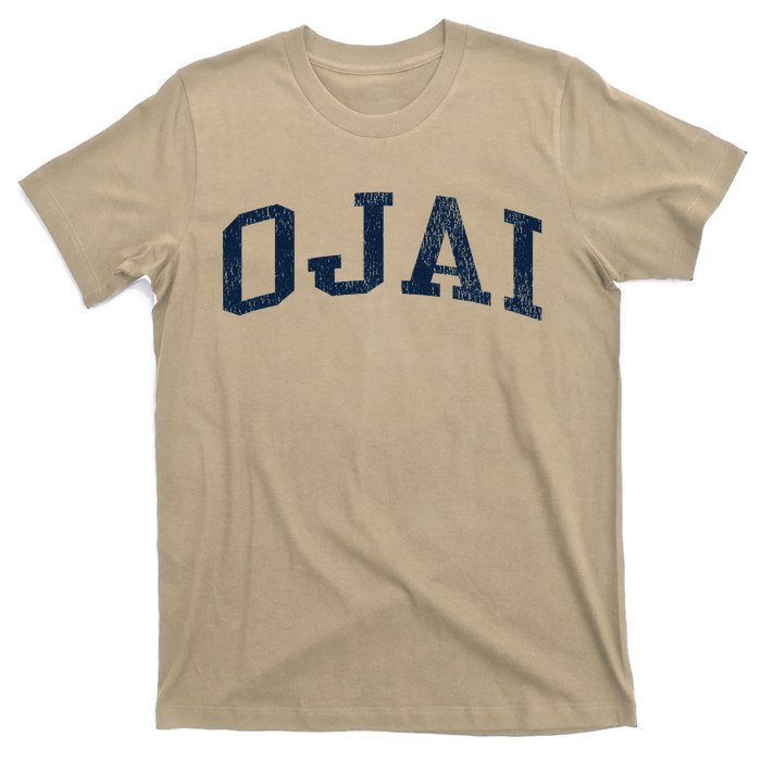 Ojai Ca Vintage Athletic Sports Jsn2 Print T-Shirt