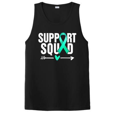 Ovarian Cancer Warrior Support Squad Meaningful Gift PosiCharge Competitor Tank