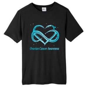 Ovarian Cancer Warrior Gift Tall Fusion ChromaSoft Performance T-Shirt