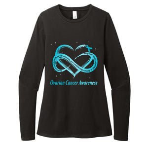 Ovarian Cancer Warrior Gift Womens CVC Long Sleeve Shirt