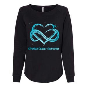 Ovarian Cancer Warrior Gift Womens California Wash Sweatshirt