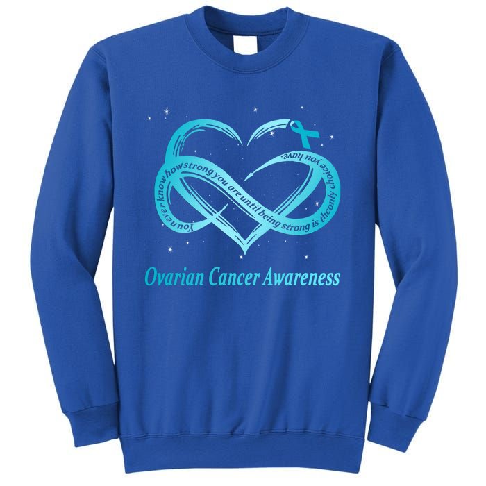 Ovarian Cancer Warrior Gift Sweatshirt