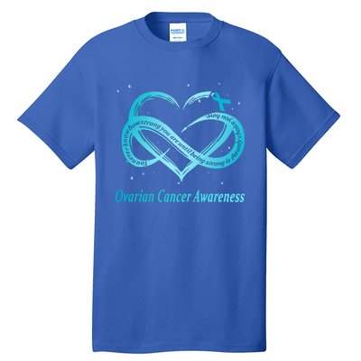 Ovarian Cancer Warrior Gift Tall T-Shirt