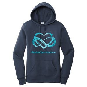 Ovarian Cancer Warrior Gift Women's Pullover Hoodie