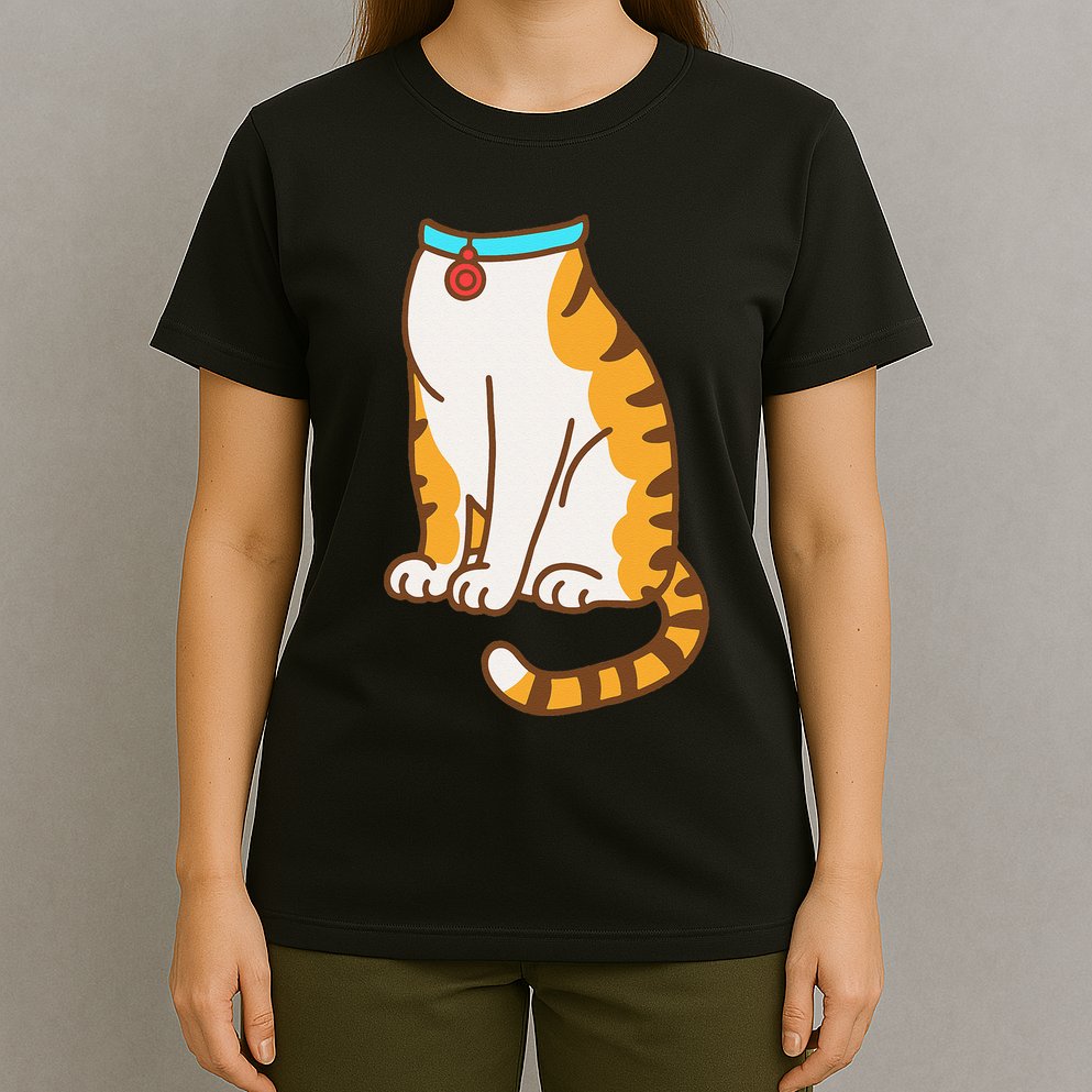 Orange Cat Women Orange Cat Costume Gift T-Shirt