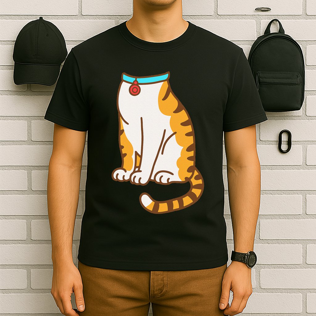 Orange Cat Women Orange Cat Costume Gift T-Shirt