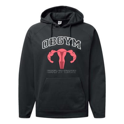 Obgym Cutoff Workout Gym Performance Fleece Hoodie