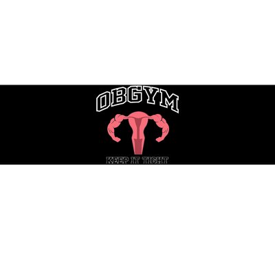 Obgym Cutoff Workout Gym Bumper Sticker