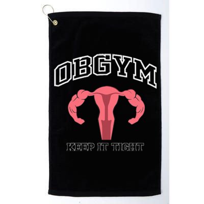 Obgym Cutoff Workout Gym Platinum Collection Golf Towel