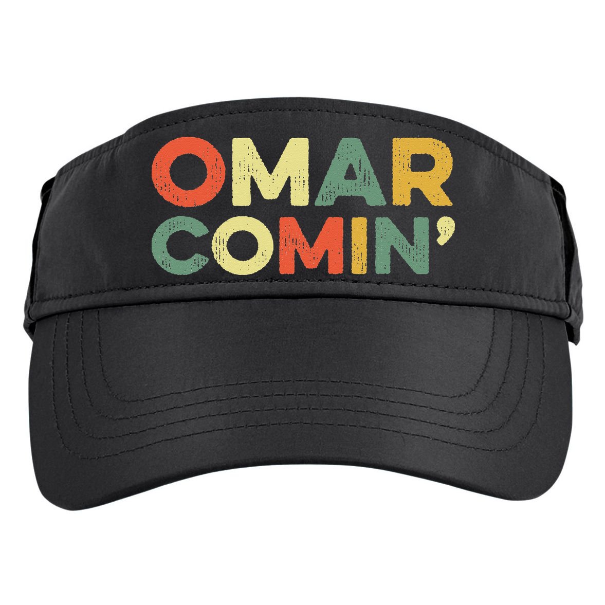 Omar Comin Wire Funny Meme Trending Popular Culture Slang Adult Drive Performance Visor