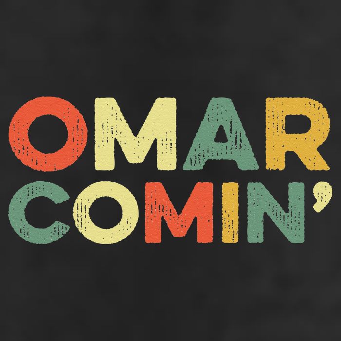 Omar Comin Wire Funny Meme Trending Popular Culture Slang Adult Drive Performance Visor