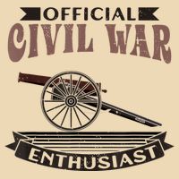 Official Civil War Enthusiast American Lover US Reenactor Drawstring Bag