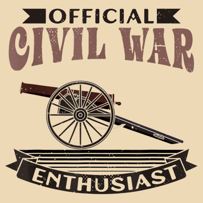Official Civil War Enthusiast American Lover US Reenactor Drawstring Bag