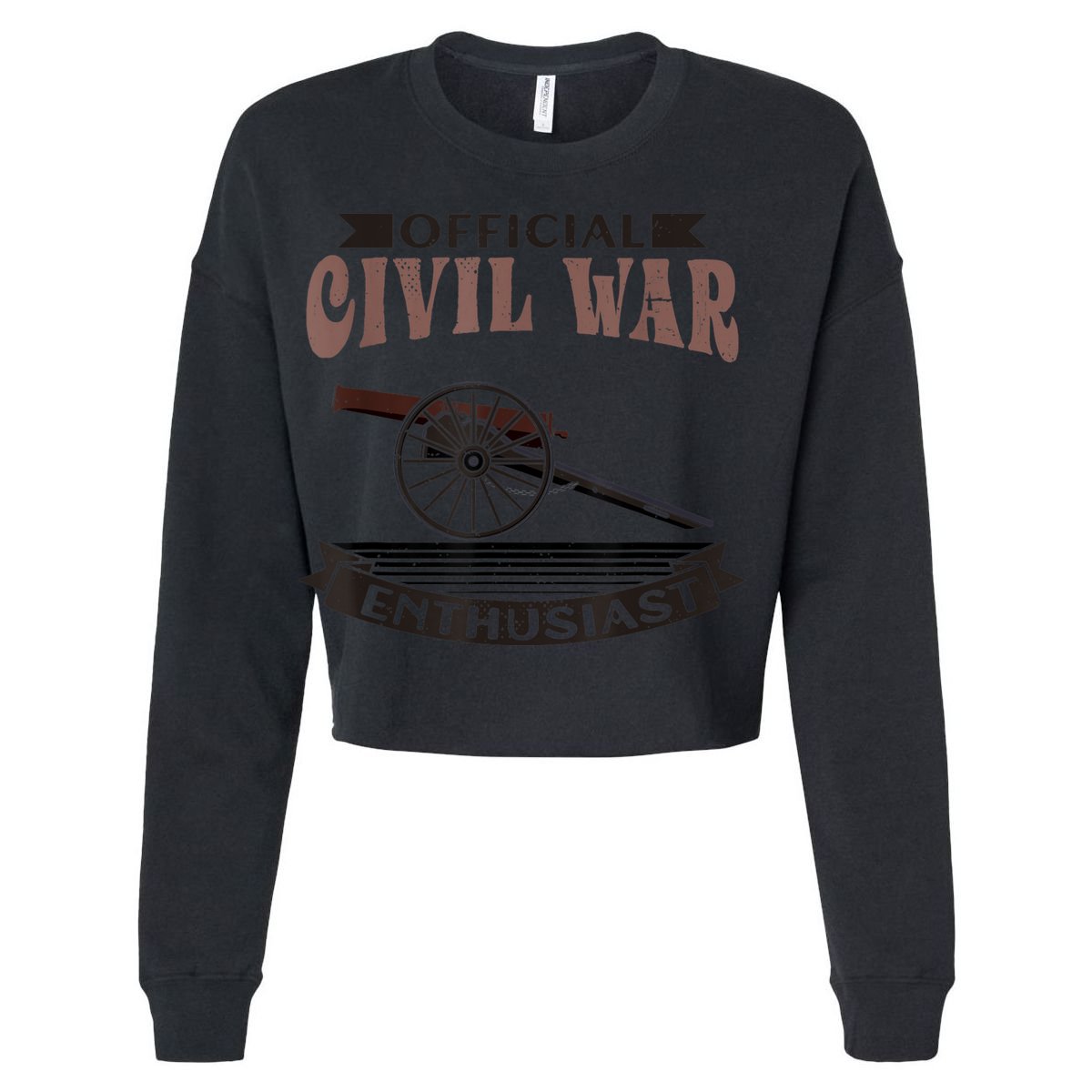 Official Civil War Enthusiast American Lover US Reenactor Cooling Performance Crew T-Shirt