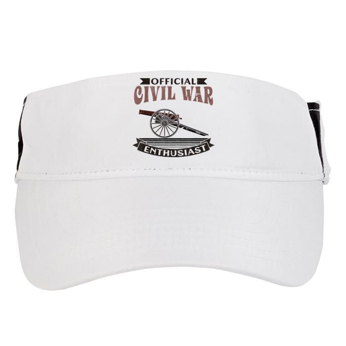 Official Civil War Enthusiast American Lover US Reenactor Adult Drive Performance Visor