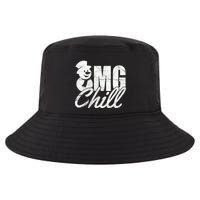 OMG Chill Winter Snowman Cool Comfort Performance Bucket Hat