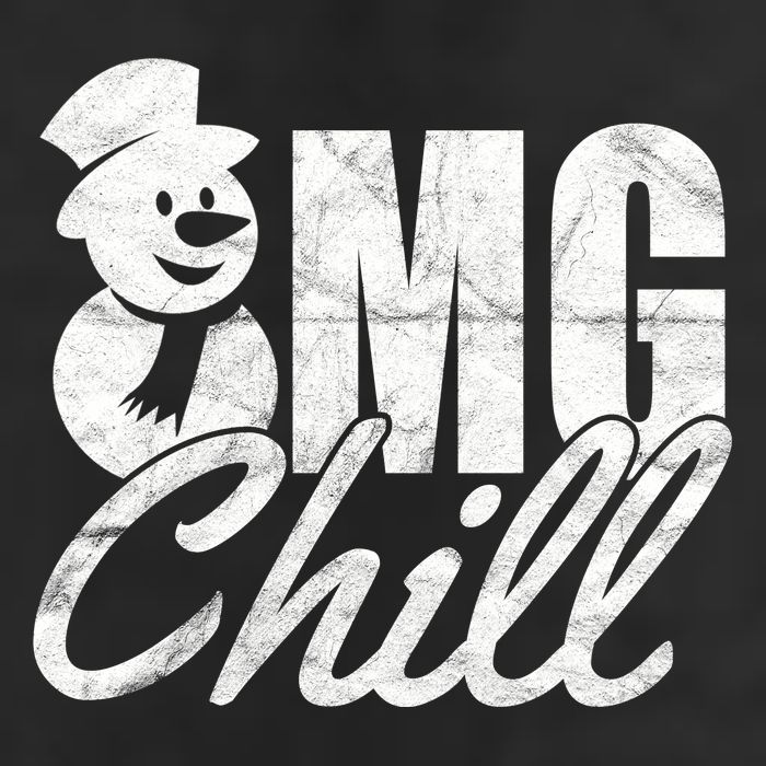 OMG Chill Winter Snowman Cool Comfort Performance Bucket Hat