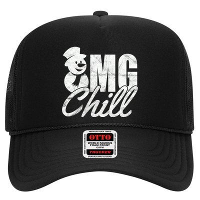 OMG Chill Winter Snowman Trucker Hat