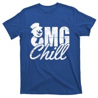 OMG Chill Winter Snowman T-Shirt