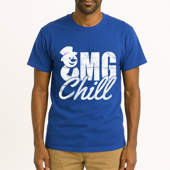 OMG Chill Winter Snowman Tall T-Shirt