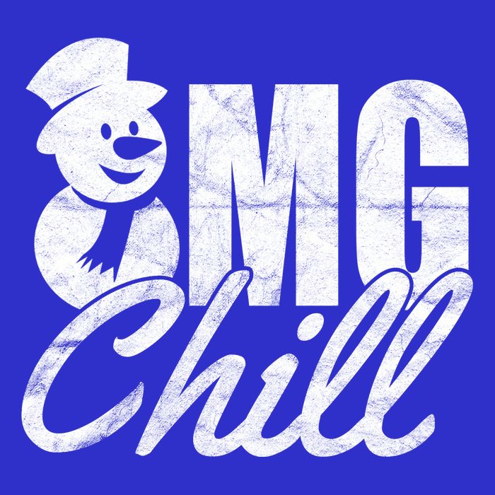 OMG Chill Winter Snowman Tall T-Shirt