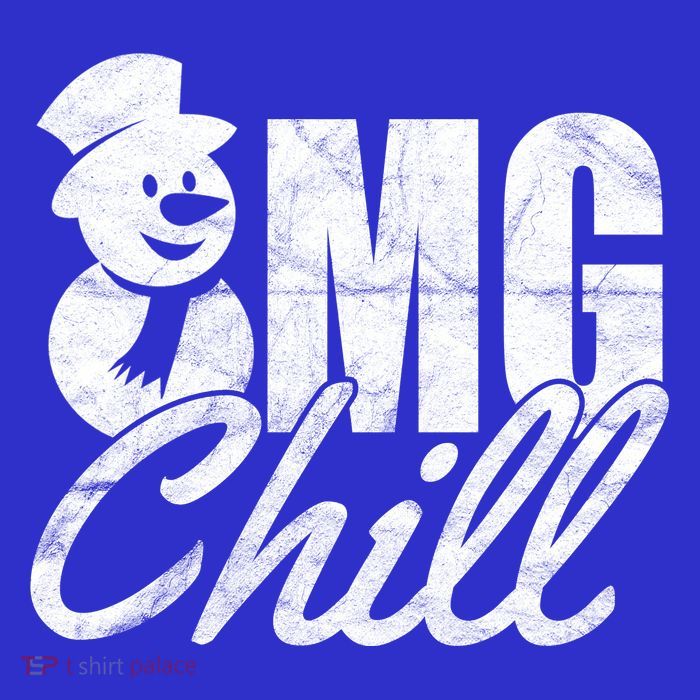 OMG Chill Winter Snowman 16 in Basic Backpack