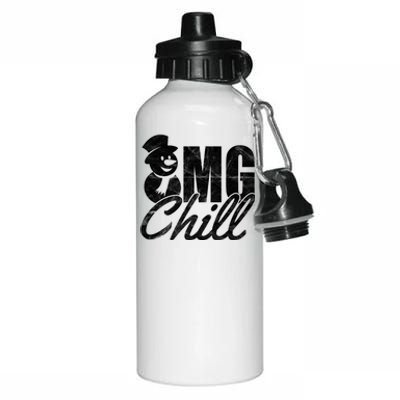 OMG Chill Winter Snowman Aluminum Water Bottle