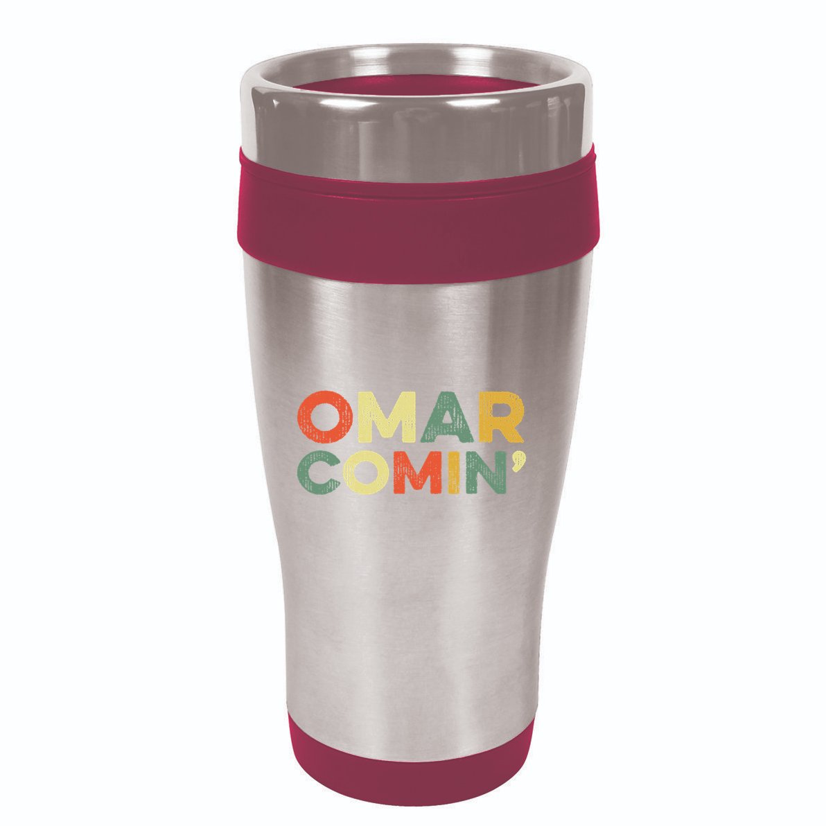 Omar Comin Wire Funny Meme Trending Popular Culture Slang 16oz Travel Tumbler
