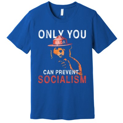 Only Can You Prevent Maga Socialism Funny Gift Premium T-Shirt