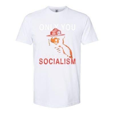 Only Can You Prevent Maga Socialism Funny Gift Softstyle® CVC T-Shirt