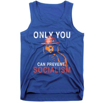 Only Can You Prevent Maga Socialism Funny Gift Great Gift Tank Top