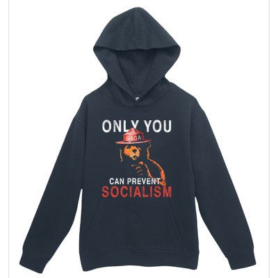 Only Can You Prevent Maga Socialism Funny Gift Great Gift Urban Pullover Hoodie