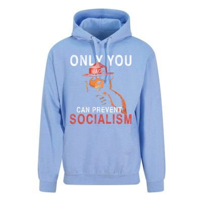 Only Can You Prevent Maga Socialism Funny Gift Great Gift Unisex Surf Hoodie