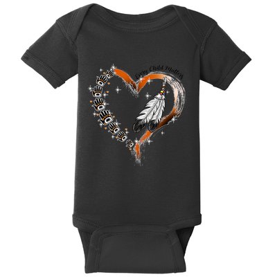 Orange Day Awareness For Indigenous Education Teachers Baby Bodysuit