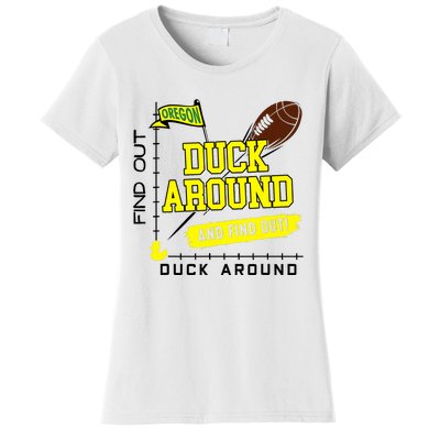 Oregon Duck Around And Find Out Women's T-Shirt