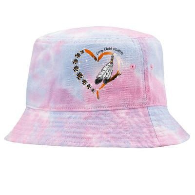 Orange Day Awareness For Indigenous Education Teachers Tie-Dyed Bucket Hat