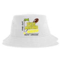Oregon Duck Around And Find Out Sustainable Bucket Hat