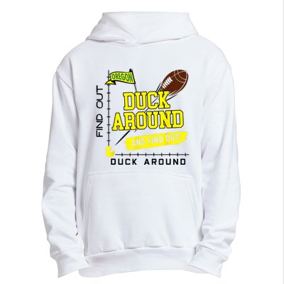 Oregon Duck Around And Find Out Urban Pullover Hoodie