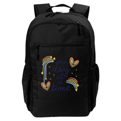 One Day At A Time Rainbow Daily Commute Backpack