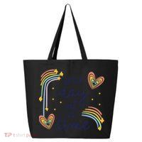 One Day At A Time Rainbow 25L Jumbo Tote