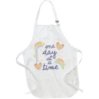 One Day At A Time Rainbow Apron